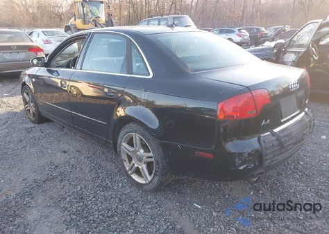 2007 Audi A4 2.0T from USA, damaged, VIN WAUDF78E37A093400